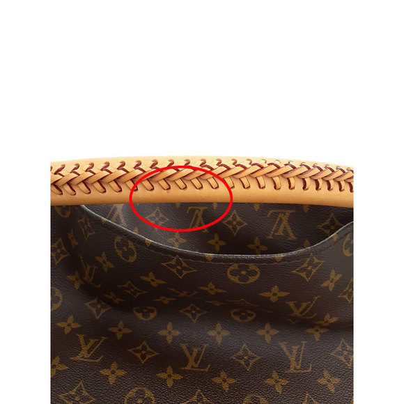 Louis Vuitton Artsy MM Semi-Shoulder Bag Beige - Picture 6 of 9